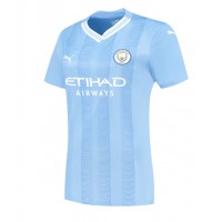 Maglie da calcio Manchester City Oscar Bobb #52 Prima Maglia Femminile 2024-25 Manica Corta